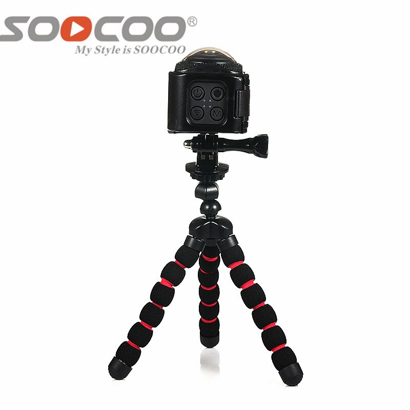 SOOCOO 360F UHD 4K ׼ ī޶  1080P/30fps 20M   ī޶  Ŭ ̴ ׼  ī޶